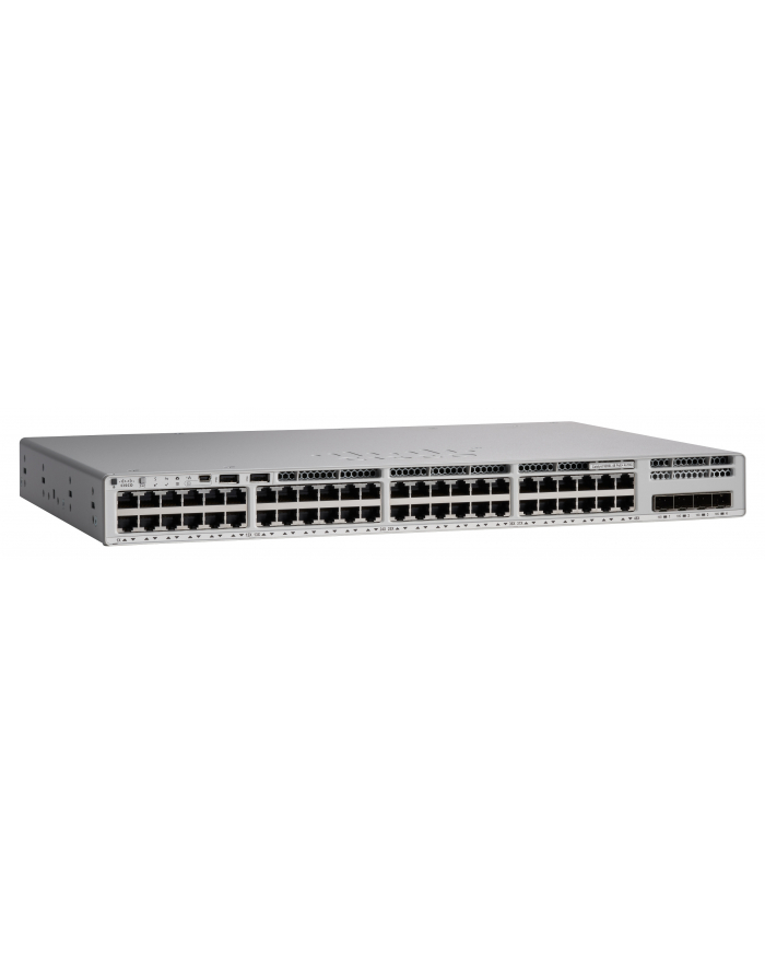 CISCO C9200L 48-P 8XMGIG 40X1G 2X25G POE+ NETWORK ESSENTIALS główny