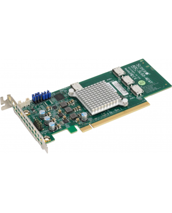 super micro computer SUPERMICRO LAN 4 Port NVMe PCIE X16 Retimer Retail Pack