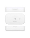 MANHATTAN UV Phone Sanitizer with Wireless Charger UVC Sanitizing Box 10W Wireless Charging Pad White - nr 22