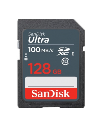 SANDISK Ultra 128GB SDXC Memory Card 100MB/s