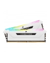 CORSAIR DDR4 16GB 2x8GB 3200MHz DIMM CL16 VENGEANCE RGB Pro SL White 1.35V XMP 2.0 - nr 28