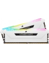 CORSAIR DDR4 16GB 2x8GB 3200MHz DIMM CL16 VENGEANCE RGB Pro SL White 1.35V XMP 2.0 - nr 37