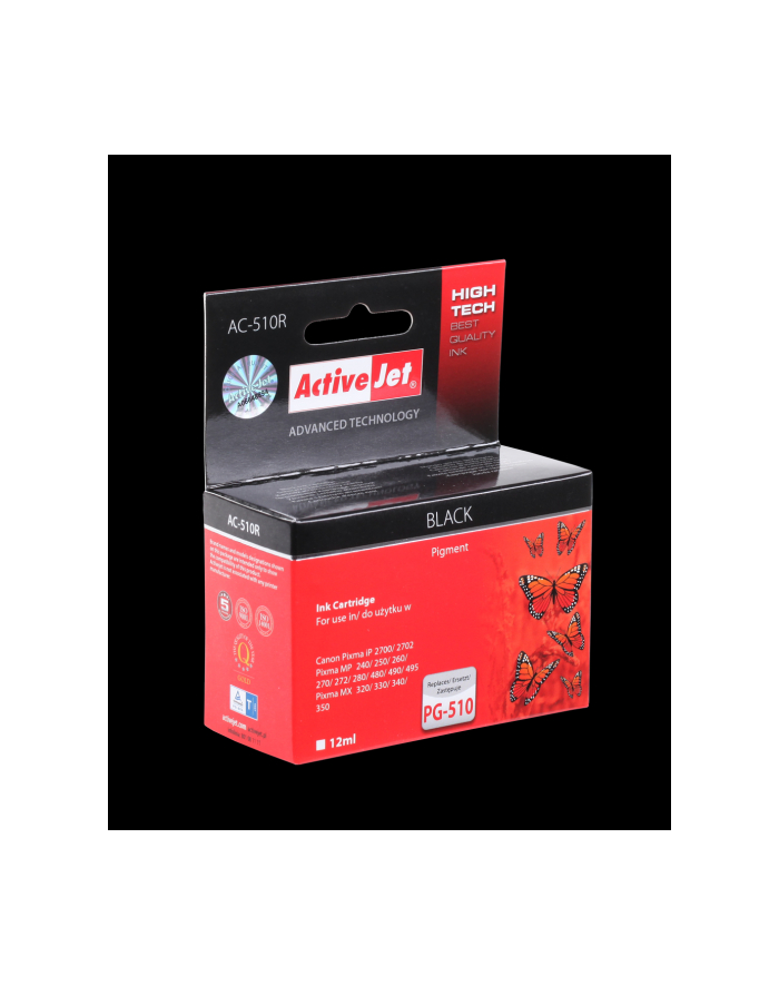ActiveJet AC-510 tusz czarny do drukarki Canon (zamiennik PG-510) główny