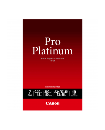 PAPIER FOTOGRAFICZNY CANON PT-101 A3+ 10SZT nr 1