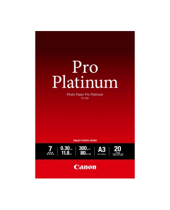 PAPIER FOTOGRAFICZNY CANON PT-101 A3 20SZT nr 1