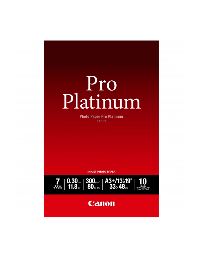 PAPIER FOTOGRAFICZNY CANON PT-101 A3+ 10SZT główny