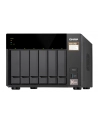 qnap systems QNAP 6-bay NAS AMD Ryzen Embedded V1500B 2.2GHz 8GB 6xSATA 6Gb/s bays 2xM.2 NVMe PCIe Gen3 SSD slots 2x2.5GbE LAN optional 10GbE - nr 4