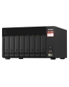 qnap systems QNAP 8-bay NAS AMD Ryzen Embedded V1500B 2.2GHz 8GB 8xSATA 6Gb/s bays 2xM.2 NVMe PCIe Gen3 SSD slots 2x2.5GbE LAN optional 10GbE - nr 10