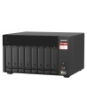 qnap systems QNAP 8-bay NAS AMD Ryzen Embedded V1500B 2.2GHz 8GB 8xSATA 6Gb/s bays 2xM.2 NVMe PCIe Gen3 SSD slots 2x2.5GbE LAN optional 10GbE - nr 18