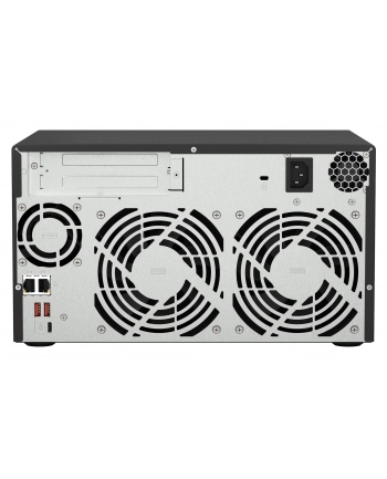 qnap systems QNAP 8-bay NAS AMD Ryzen Embedded V1500B 2.2GHz 8GB 8xSATA 6Gb/s bays 2xM.2 NVMe PCIe Gen3 SSD slots 2x2.5GbE LAN optional 10GbE nr 1