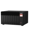 qnap systems QNAP 8-bay NAS AMD Ryzen Embedded V1500B 2.2GHz 8GB 8xSATA 6Gb/s bays 2xM.2 NVMe PCIe Gen3 SSD slots 2x2.5GbE LAN optional 10GbE - nr 38