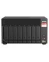 qnap systems QNAP 8-bay NAS AMD Ryzen Embedded V1500B 2.2GHz 8GB 8xSATA 6Gb/s bays 2xM.2 NVMe PCIe Gen3 SSD slots 2x2.5GbE LAN optional 10GbE - nr 8