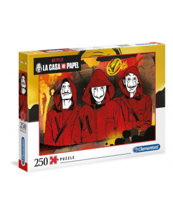 Clementoni Puzzle 250el Dom z papieru. La casa de papel 29104