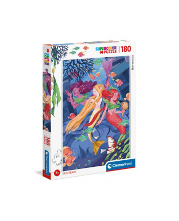 Clementoni Puzzle 180el Syreny. Mermaids 29307