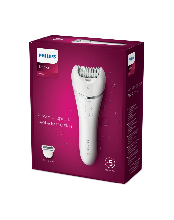 philips Depilator Seria 8000  BRE710/00 główny