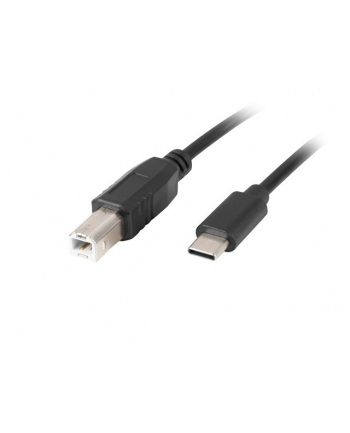 lanberg Kabel USB-C(M)->USB-B(M) 2.0 1.8m ferryt czarny