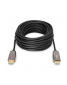 digitus Kabel połączeniowy hybrydowy AOC HDMI 2.1 Ultra High Speed 8K/60Hz UHD HDMI A/HDMI A M/M czarny 10m - nr 17