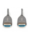 digitus Kabel połączeniowy hybrydowy AOC HDMI 2.1 Ultra High Speed 8K/60Hz UHD HDMI A/HDMI A M/M 30m Czarny - nr 31