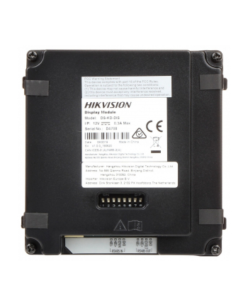hikvision Modul wyswietlacza DS-KD-DIS nr 1