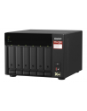 qnap systems QNAP 6-bay NAS AMD Ryzen Embedded V1500B 2.2GHz 8GB 6xSATA 6Gb/s bays 2xM.2 NVMe PCIe Gen3 SSD slots 2x2.5GbE LAN optional 10GbE - nr 15