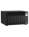 qnap systems QNAP 8-bay NAS AMD Ryzen Embedded V1500B 2.2GHz 8GB 8xSATA 6Gb/s bays 2xM.2 NVMe PCIe Gen3 SSD slots 2x2.5GbE LAN optional 10GbE - nr 10