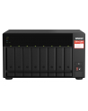 qnap systems QNAP 8-bay NAS AMD Ryzen Embedded V1500B 2.2GHz 8GB 8xSATA 6Gb/s bays 2xM.2 NVMe PCIe Gen3 SSD slots 2x2.5GbE LAN optional 10GbE - nr 34