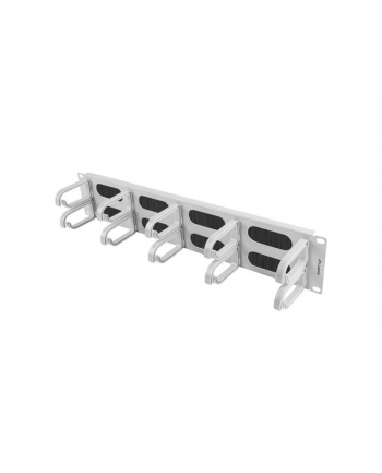 lanberg Organizer kabli AK-1204-S 19 cali 2U Z 10 UCHWYTAMI PANEL SZCZOTKOWANY nr 2