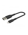 belkin Kabel USB-A do Lightning 15cm czarny - nr 12
