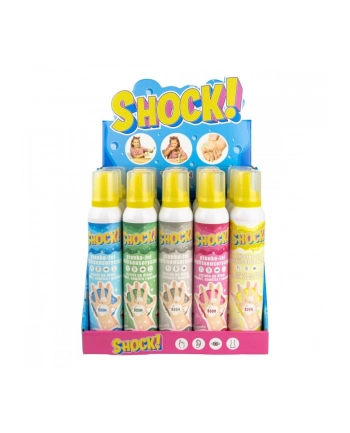 tuban SHOCK! Pianko-żel 200ml Display 15 sztuk Mix nr 1