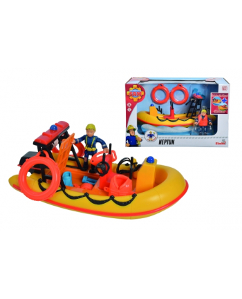 Strażak Sam Motor policyjny z figurką Simba nr 1