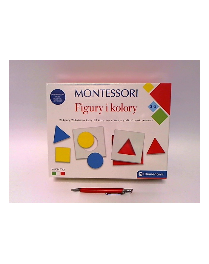 Clementoni Montessori Kształty i kolory 50692 główny