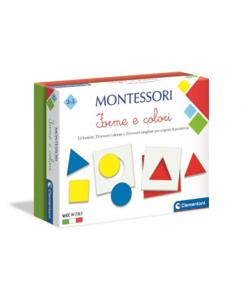 Clementoni Montessori Kształty i kolory 50692