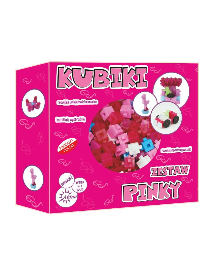 Klocki Kubiki Pinky ABINO główny