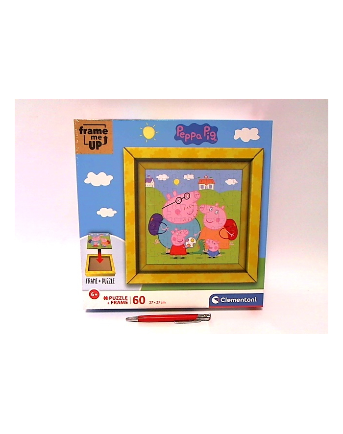 Clementoni Puzzle 60el Frame me up Świnka Peppa 38809 główny