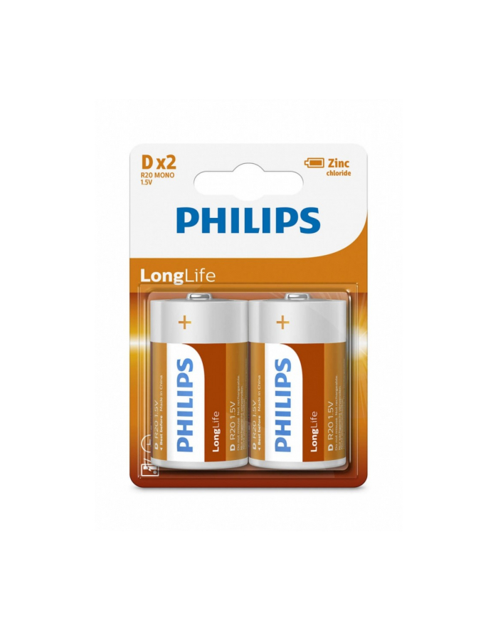 philips Bateria R20 1.5V (2 SZT BLISTER) główny
