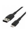 belkin Kabel USB-A do Lightning 15cm czarny - nr 19