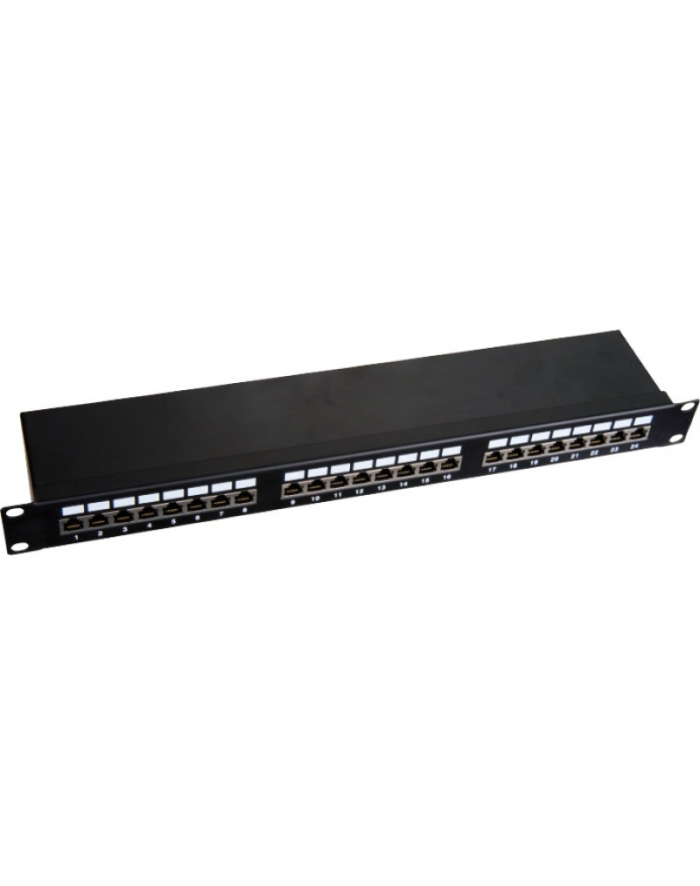 q-lantec Patchpanel STP kat.6 19 cali 1U 24xRJ45 LSA główny