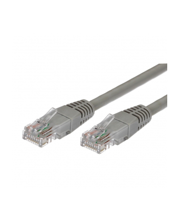 tb Patchcord kat.5e RJ45 UTP 0,5m. szary