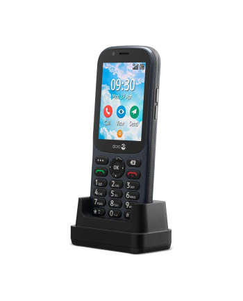 Doro 730X, Telefon komórkowy z dużymi przyciskami, graphit