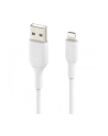 belkin Kabel PVC USB-A to Lig htning 1m White - nr 12