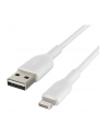 belkin Kabel PVC USB-A to Lightning 2m White - nr 18