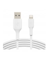 belkin Kabel PVC USB-A to Lightning 2m White - nr 20