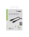 belkin Kabel PVC USB-C to Lightning 1m Black - nr 12