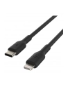 belkin Kabel PVC USB-C to Lightning 1m Black - nr 22