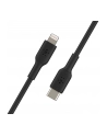 belkin Kabel PVC USB-C to Lightning 1m Black - nr 8