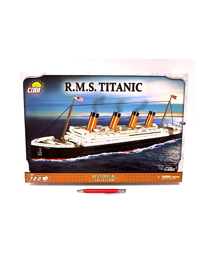 COBI 1929 Historical Collection R.M.S. TITANIC 722 klocki 1:450 główny