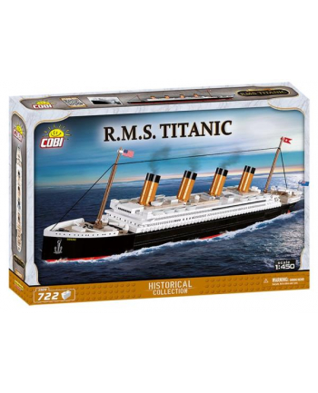 COBI 1929 Historical Collection R.M.S. TITANIC 722 klocki 1:450