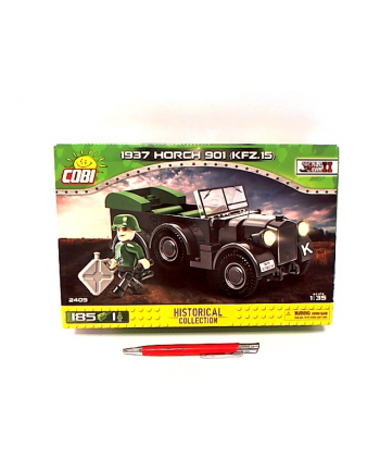 COBI 2405 Historical Collection WWII 1937 HORCH 901 (KFZ.15) 185 klocków 1:35