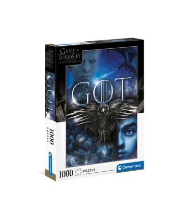 Clementoni Puzzle 1000el Gra o tron. Game of Thrones 39589