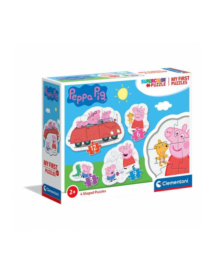 Clementoni Moje Pierwsze Puzzle Świnka Peppa 20829 główny